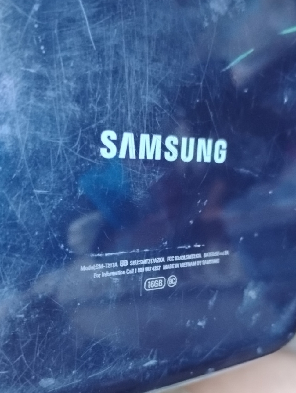 Samsung Dark Blue Tablet 8m-t217a